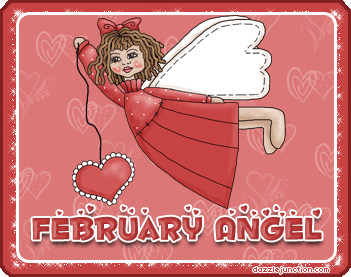 February February Angel quote