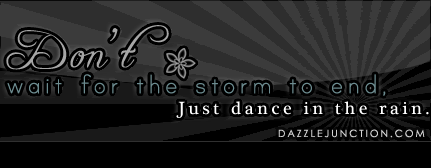 Quote Banner Dance In The Rain picture