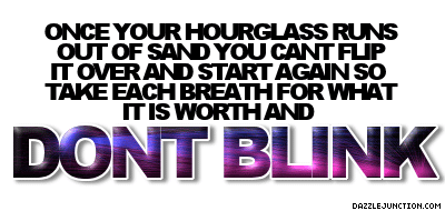 Quote Banner Dont Blink picture