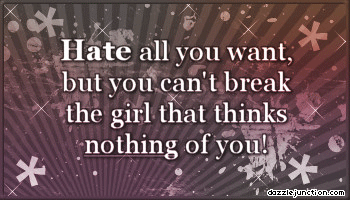 Quote Banner Hate All You Want picture