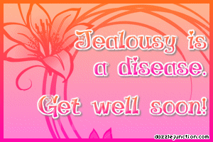 Quote Banner Jealousy Disease picture