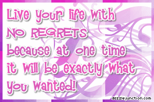 Live No Regrets