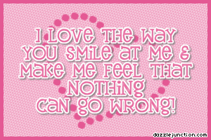 Quote Banner Love The Way Smile picture