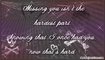 Quote Banner Missing You Not picture