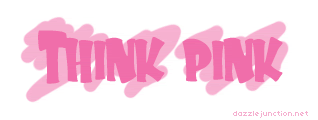 Quote Banner Think Pink picture