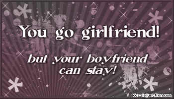 Quote Banner You Go Girlfriend picture