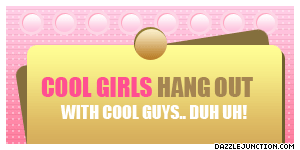 Girly Cool Girls Hang picture