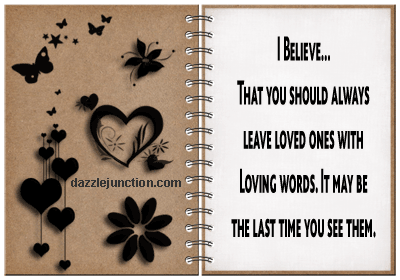 I Believe Loving Words picture