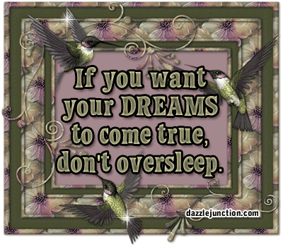 Inspirational Dont Oversleep picture