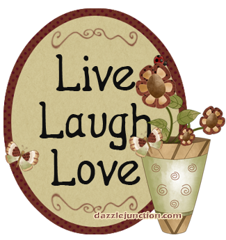 Inspirational Live Laugh Love Dj picture