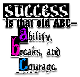 Inspirational Success Abc picture