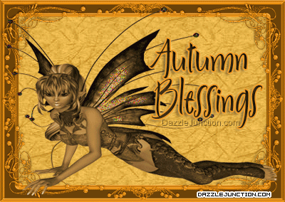Autumn, Fall Fairy Autumn Blessings picture