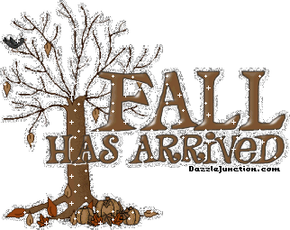 Fall Has Arrived Glitter