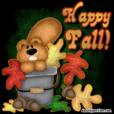 Autumn, Fall Happy Fall Critter picture