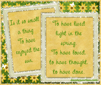 Spring Live Love quote