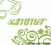 Summer Animations Flashing quote