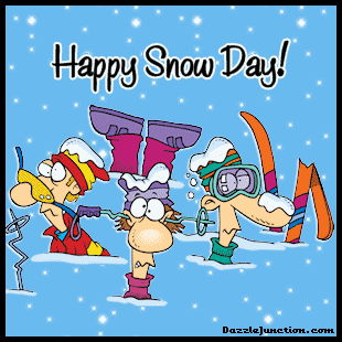 1skiers Snow Day