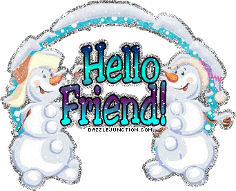 Winter Hello Friend picture