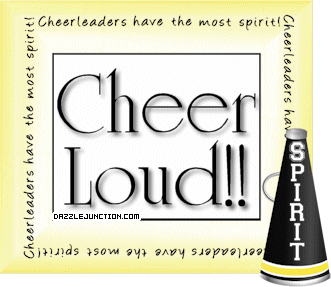 Cheerleading Cheer Loud quote
