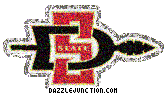 NCAA College Logos San Diego State Aztecs picture