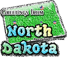State of North Dakota Ndakota Greeting picture