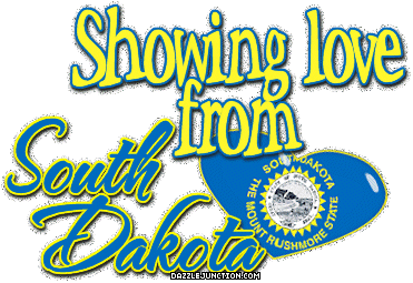 South Dakota Love From Southdakota quote