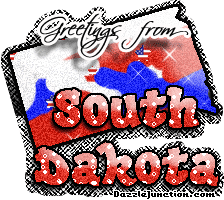 State of South Dakota Sdakota Greeting picture