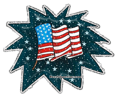 Glitter Flag