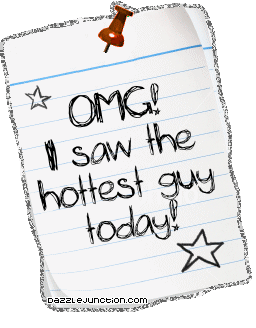 Glitter Notes Hot Guy picture
