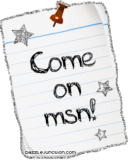 Glitter Notes Msn picture