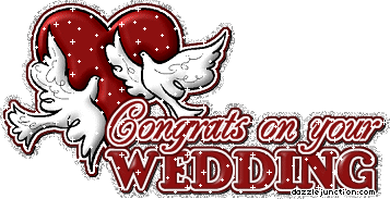 Wedding Congrats Doves