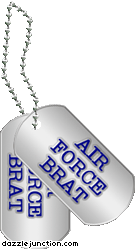 Airforcebrat Dog Tag