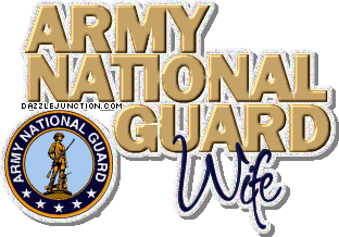 Military Army National Guard Wife picture