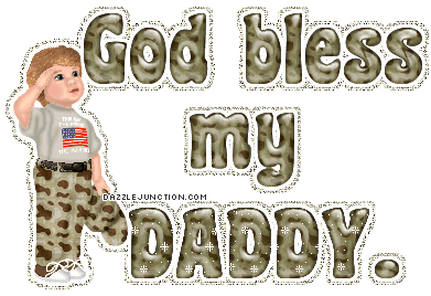 Military God Bless My Daddy picture