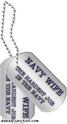 Military Navyjob Dog Tag picture