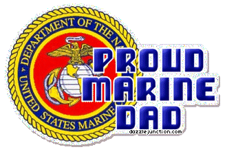 Military Proud Marine Dad picture