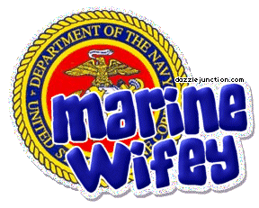 Military Proud Marine Wifey picture