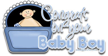 Congrats On Baby Boy Picture for Facebook