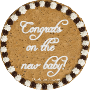 Cookie Congrats Baby quote