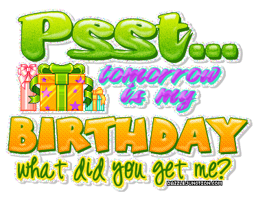 Psstbday Picture for Facebook