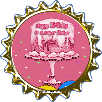 Bottlecap Birthday Sister Picture for Facebook