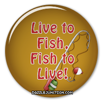 Live To Fish Picture for Facebook