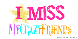 Miss Crazy Friends quote