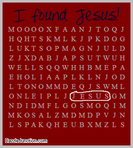 I Found Jesus Picture for Facebook