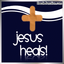 Jesus Heals Picture for Facebook