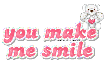 Cglitter  Smile quote