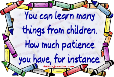 Children Patience quote