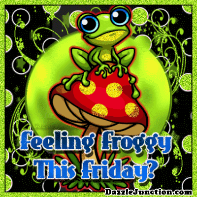 Froggy Friday Picture for Facebook