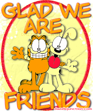 Garfield Odie Friends quote