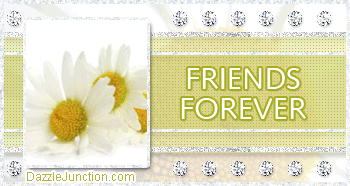 Sparkle Flower Friends Picture for Facebook